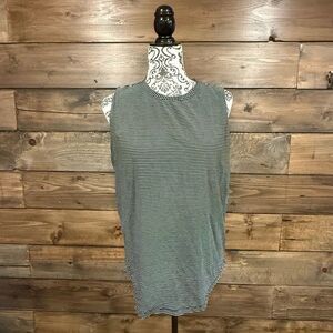 Lululemon Athletica Gray Sleeveless Boxy Muscle Tee